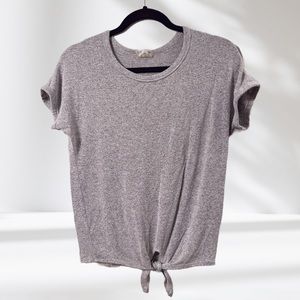 Front Tie Dolman Tee
